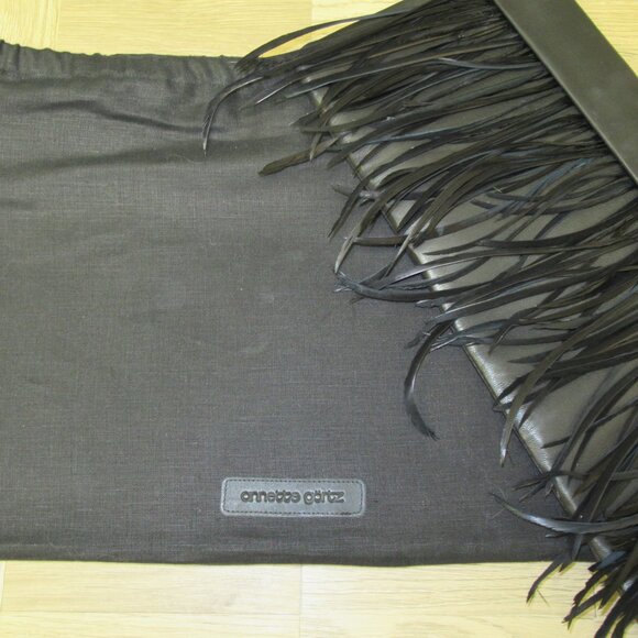 ANNETTE GORTZ Genuine Clutch Handbag with dust bag - Picture 5 of 6